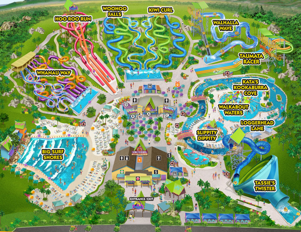 Aquatica - Ride Info & Park Map - ThemeParkReviewers