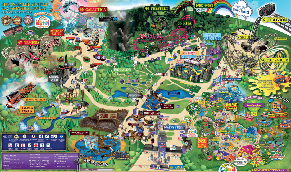 Alton Towers - Ride Info & Park Map - ThemeParkReviewers